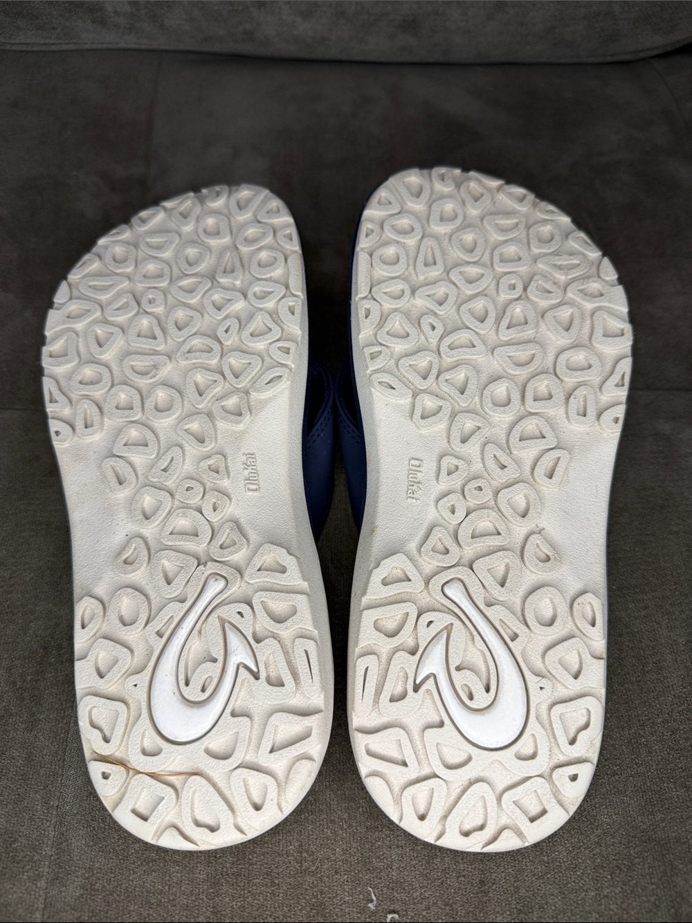 OluKai Ohana Navy Flip Flop Sandals with Cushioned Footbed - Picture 7 of 7